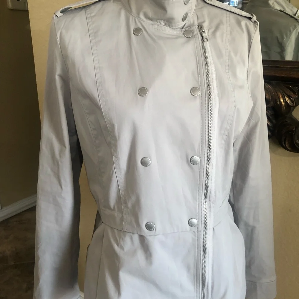 Armani Exchange double breasted blazer‎ jacket with zipper size large
